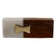 Rectangle Stone And Wooden Long Cabinet Knobs Online